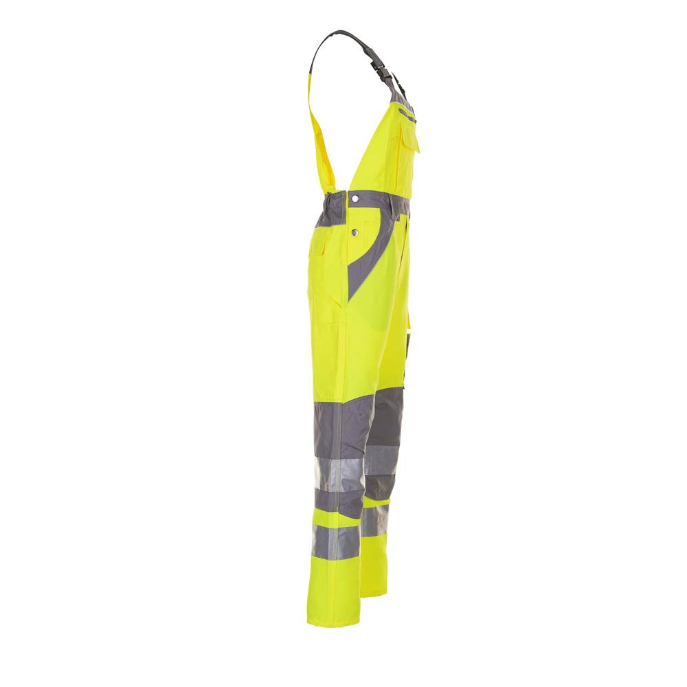 planam-plaline-high-visibility-latzhose-gelb-zink-gr-e-24 image 2