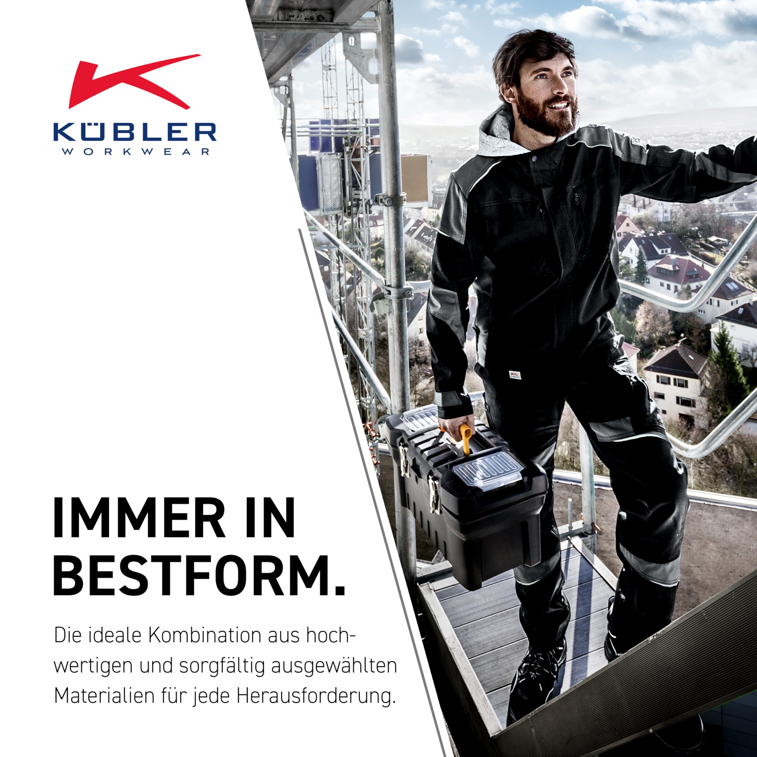 k-bler-activiq-2050-bermuda-arbeitsshorts-extra-kurz image 4