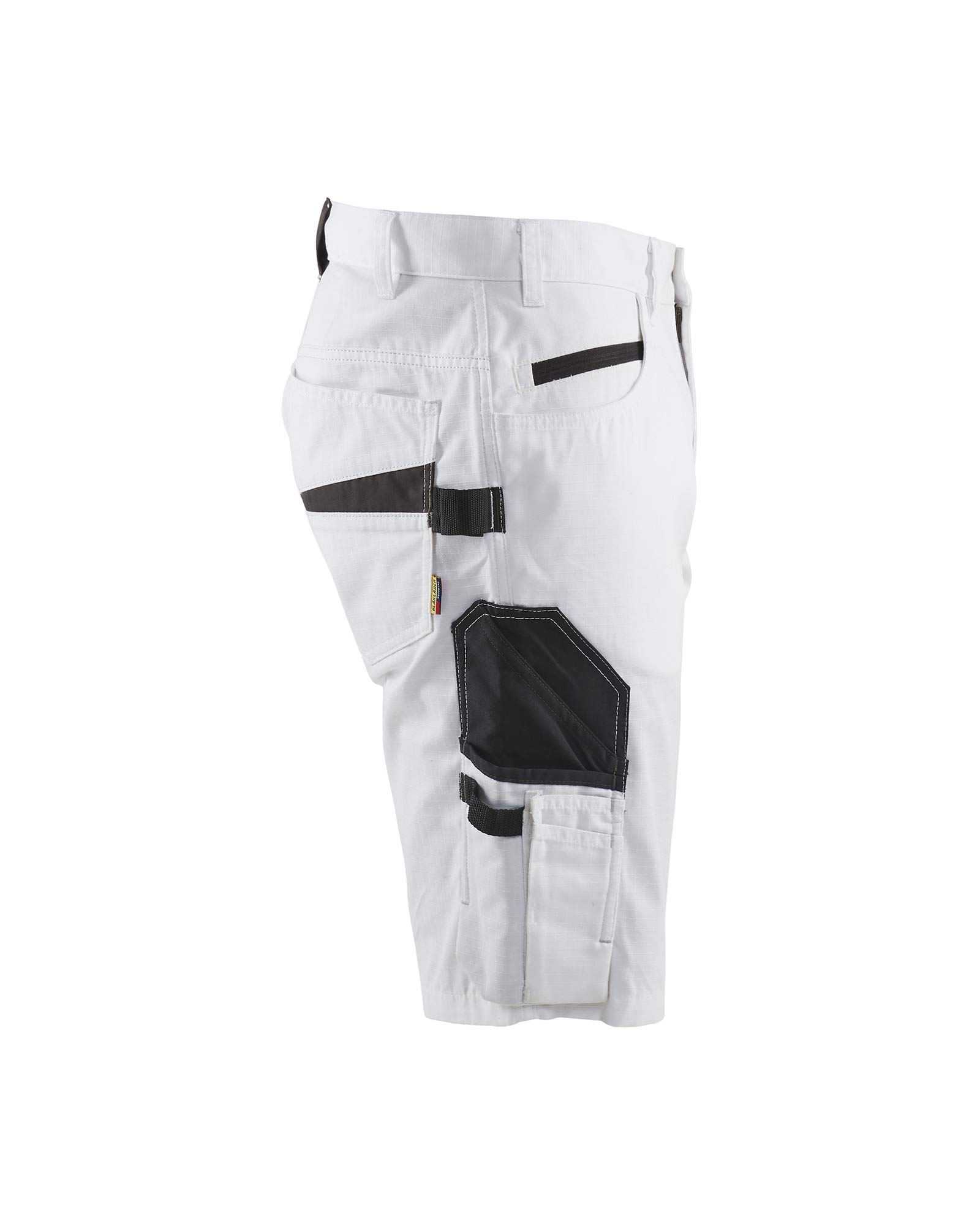 bl-kl-der-1094-maler-shorts-mit-stretch-wei-dunkelgrau image 3