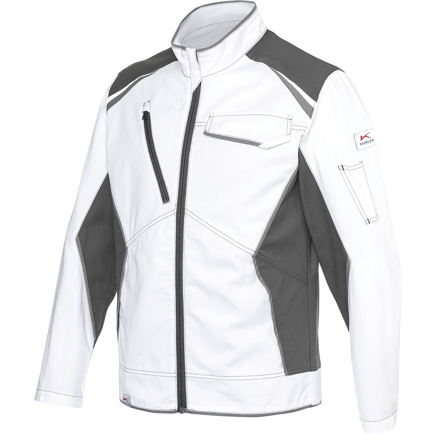 k-bler-iconiq-cotton-jacke-100-baumwolle-wei-anthrazit-gr-xl image 1