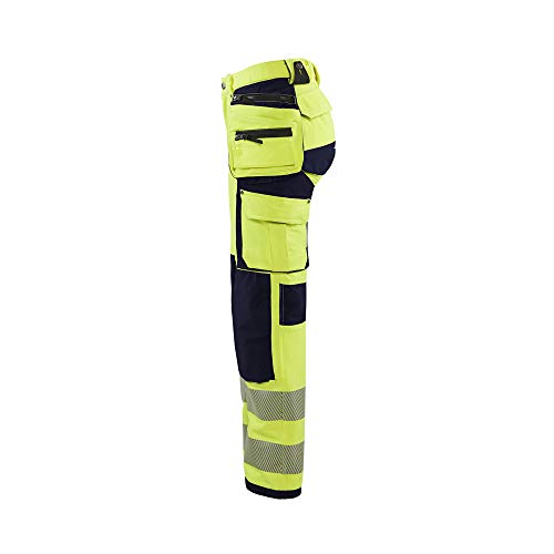 bl-kl-der-7197-damen-4-wege-stretch-hi-vis-hose image 7