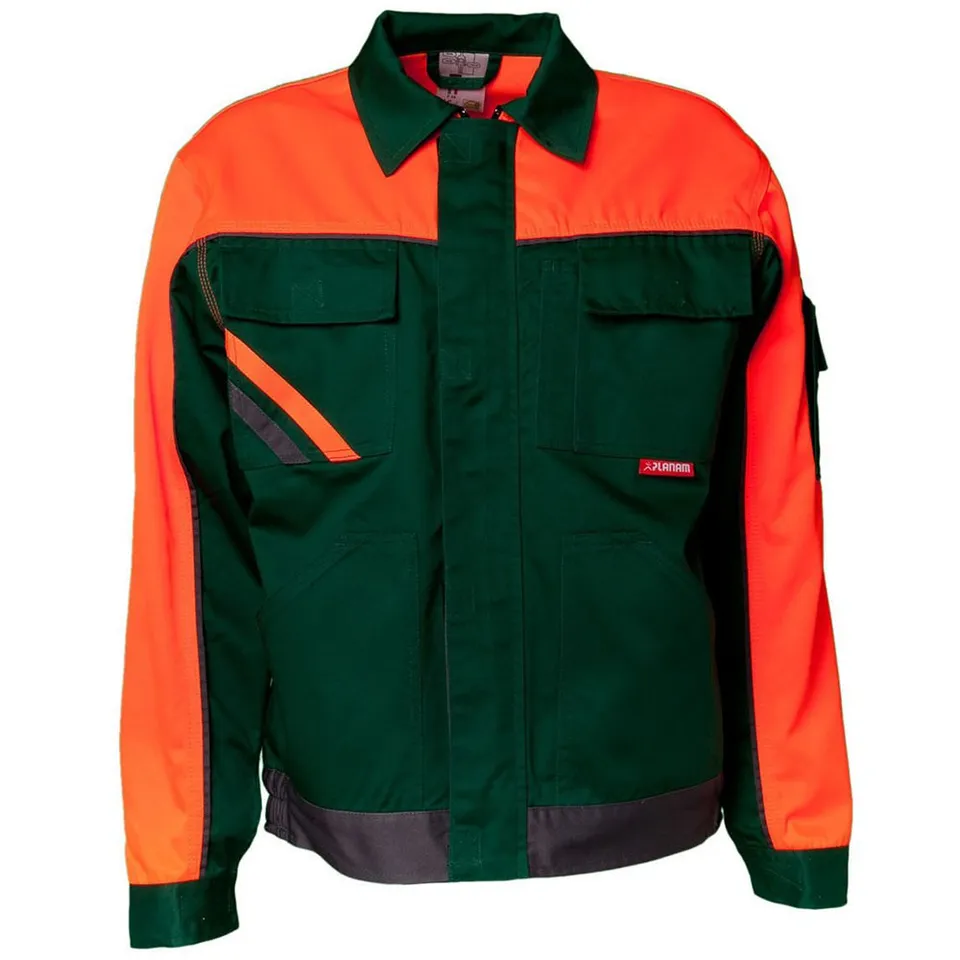 planam-visline-v1-bundjacke-zink-orange-schiefer-gr-25 image 1