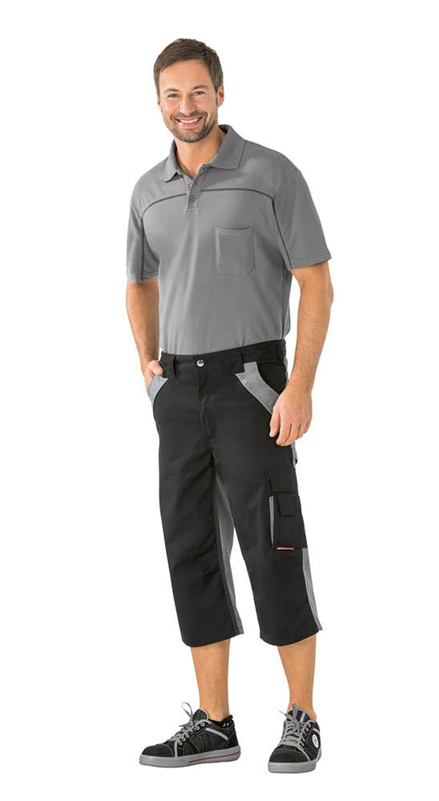 planam-plaline-3-4-hose-unisex-schwarz-zink-gr-e-xxl image 5
