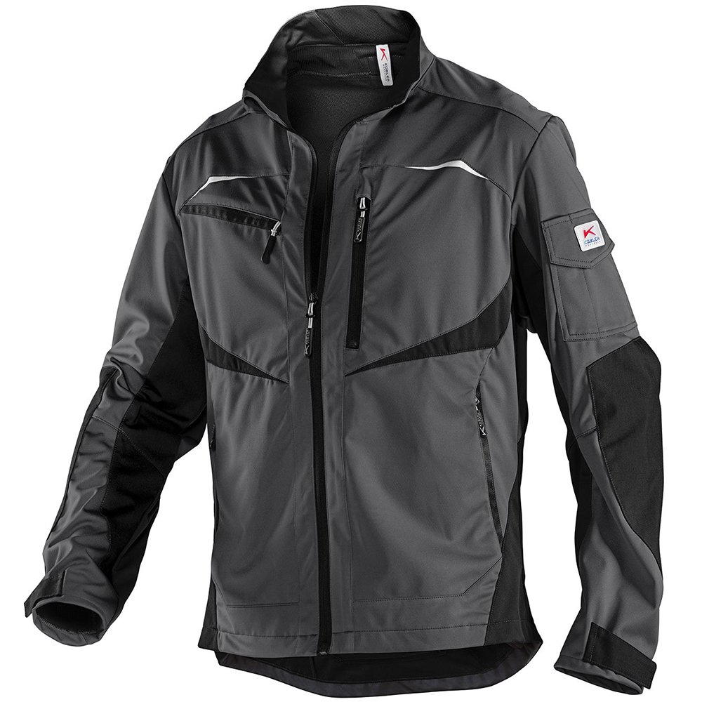 k-bler-practiq-ultrashell-arbeitsjacke-oliv-schwarz-l image 3