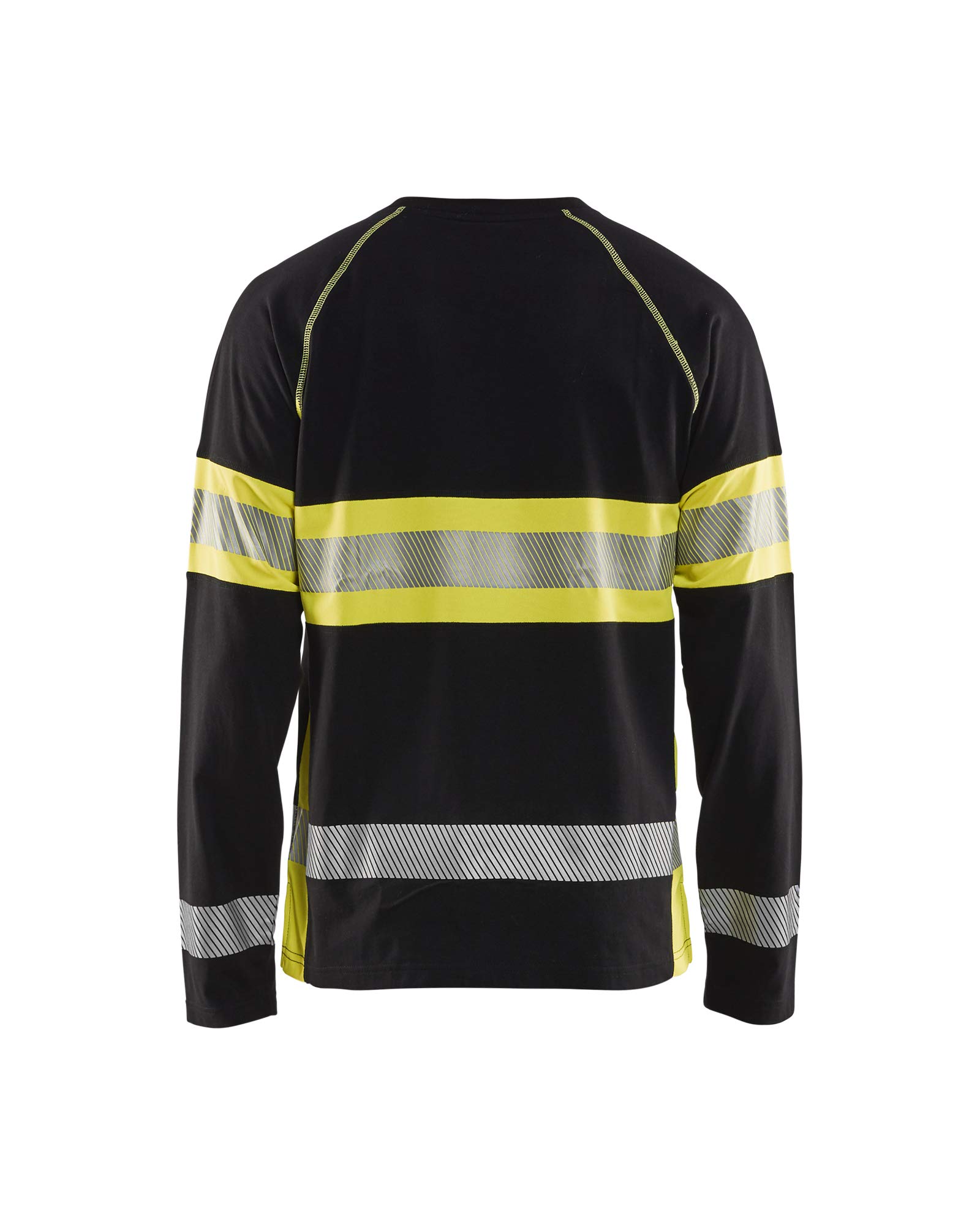 bl-kl-der-3510-high-vis-langarm-shirt-schwarz-gelb-l image 2
