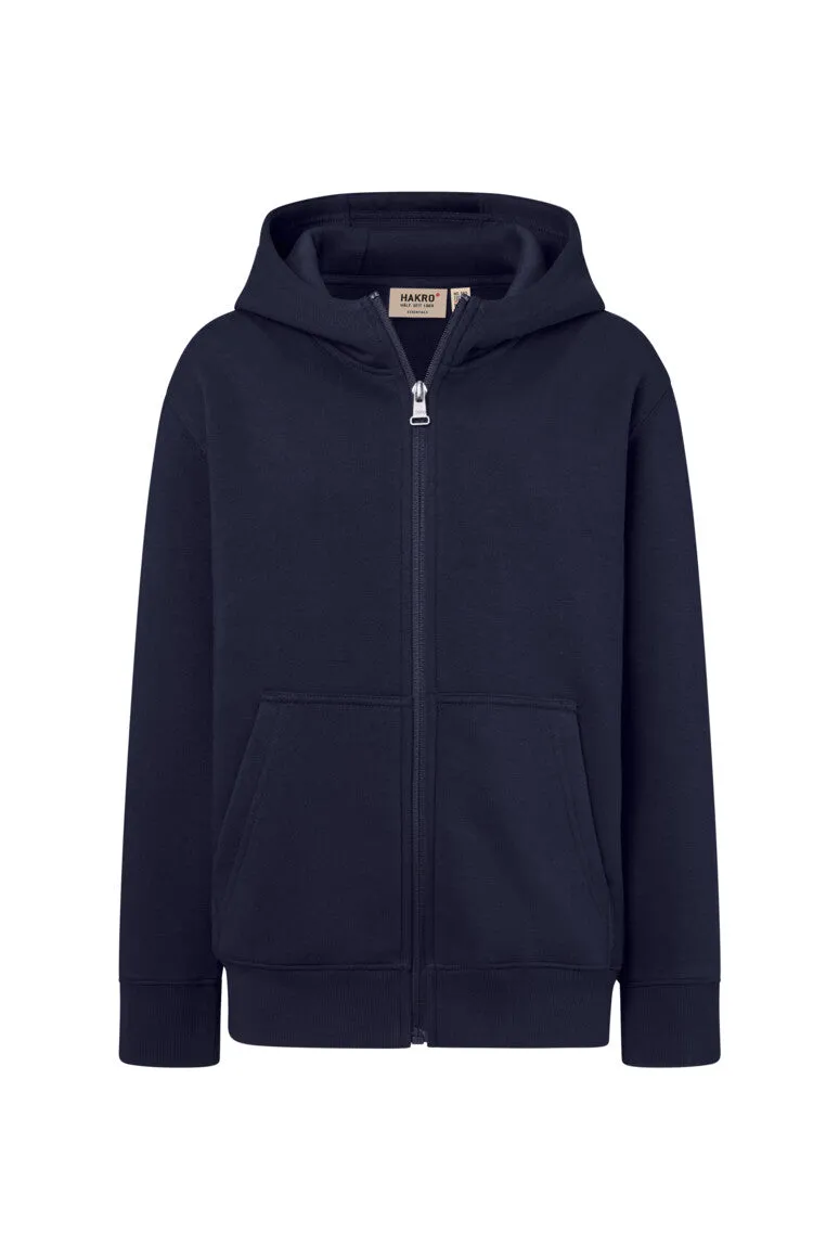 hakro-no-565-kinder-kapuzen-sweatjacke-bio-baumwolle-regular-fit image 1