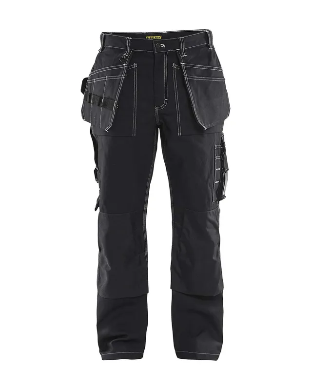 bl-kl-der-x1500-handwerker-bundhose-c50-schwarz-cordura-nyco image 1