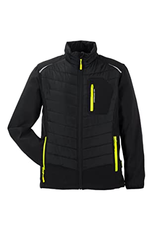 planam-stretchline-winterjacke-herren-6680-schwarz image 6