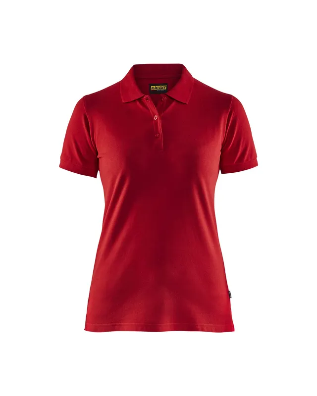 bl-kl-der-damen-polo-shirt-wei-100-baumwolle image 1