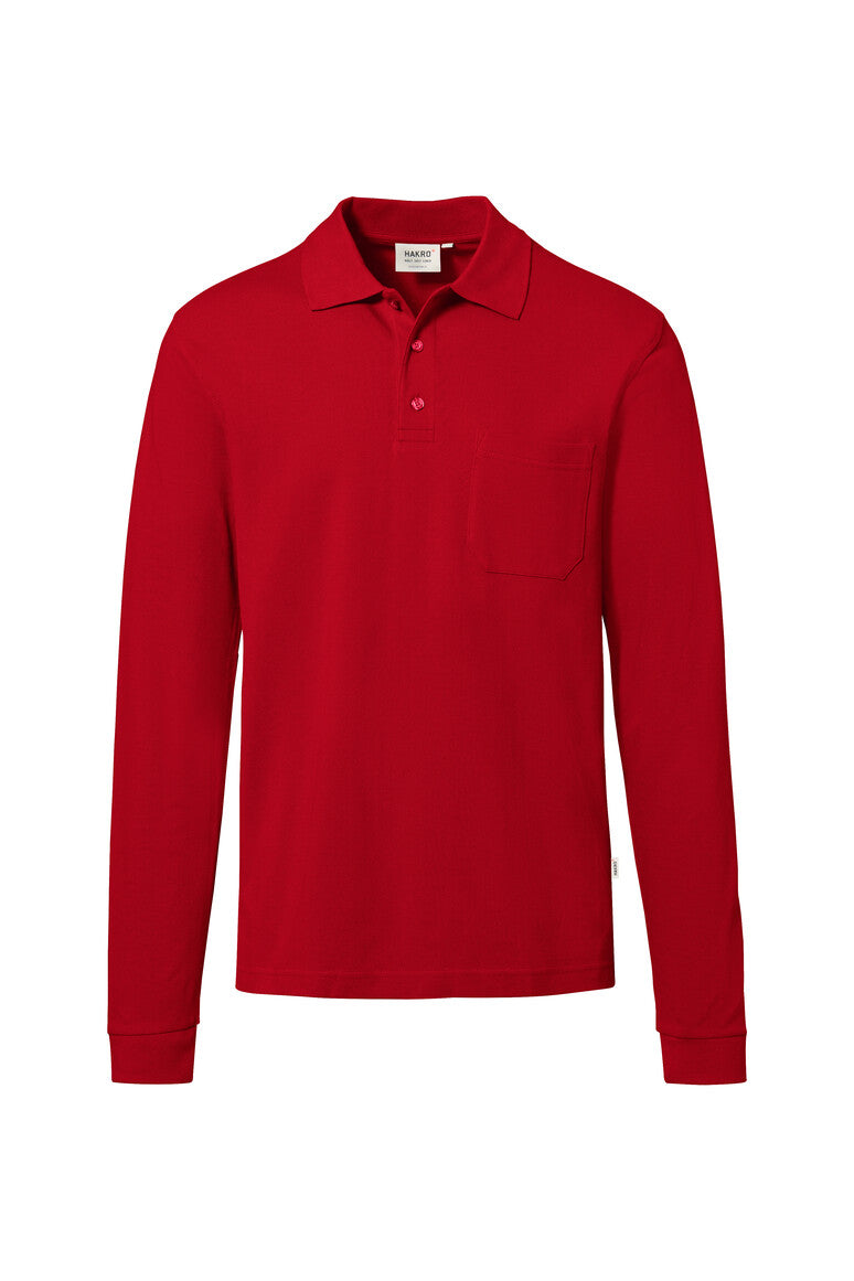 hakro-no-817-pocket-longsleeve-polo-mikralinar-eco-langarm-polo-mit-brusttasche image 8