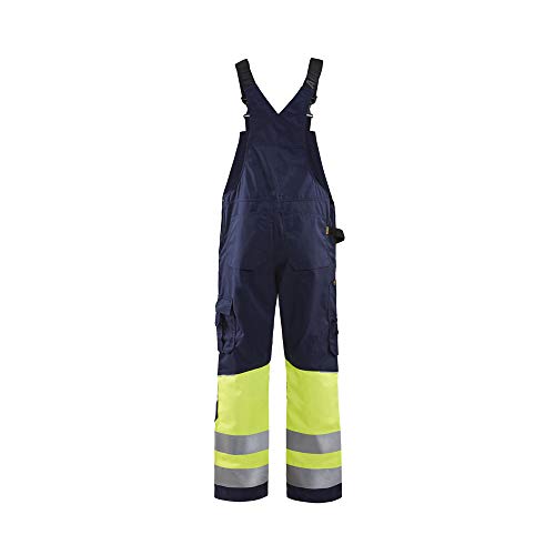 bl-kl-der-2662-high-vis-latzhose-marineblau-gelb-c50 image 5