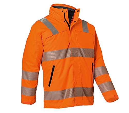 k-bler-reflectiq-wetterparka-psa-2-mit-stepp-innenjacke-warnschutz-parka-wasserd image 4
