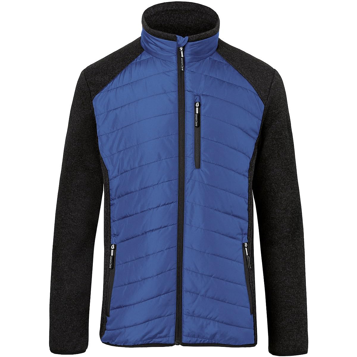 k-bler-hybridjacke-herren-arbeitsjacke-strickfleece-stepp-1er-pack image 3