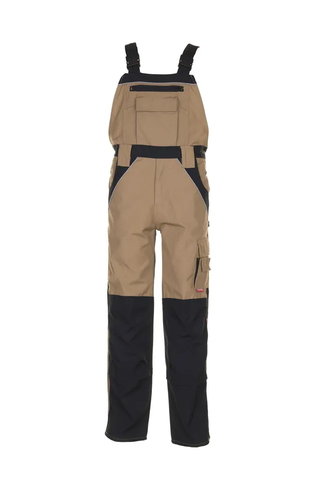planam-plaline-latzhose-sand-schwarz-gr-e-52 image 1