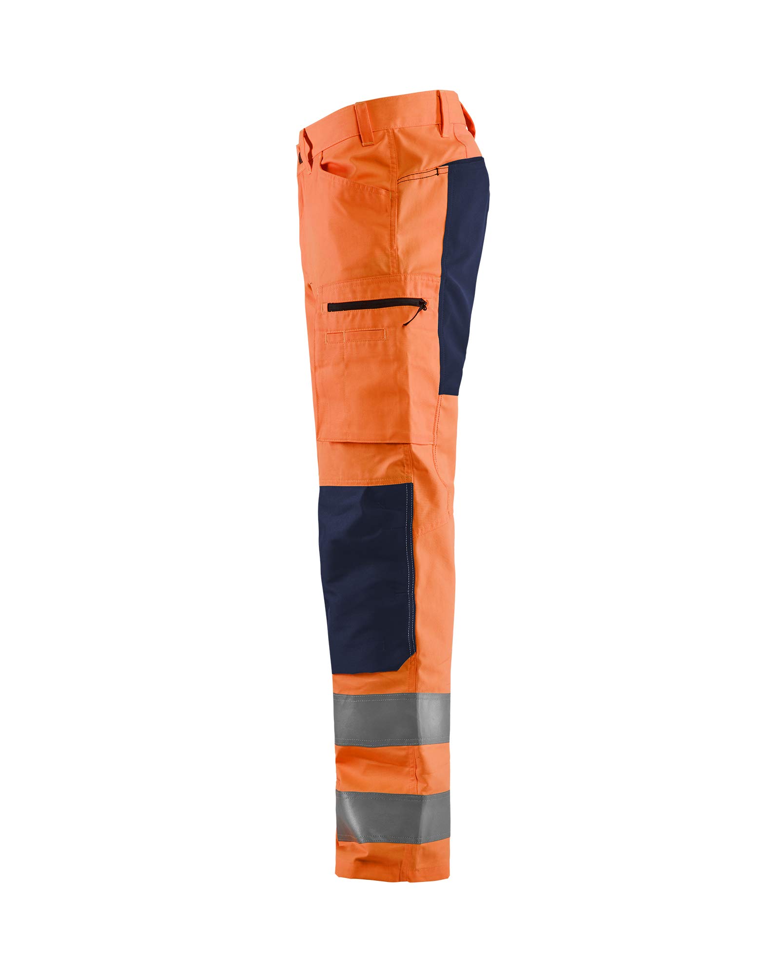 bl-kl-der-1585-arbeitshose-stretch-high-vis-orange-marineblau-d112 image 4