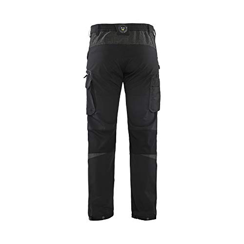 bl-kl-der-1422-4-wege-stretch-service-arbeitshose-c152-schwarz-dunkelgrau image 5