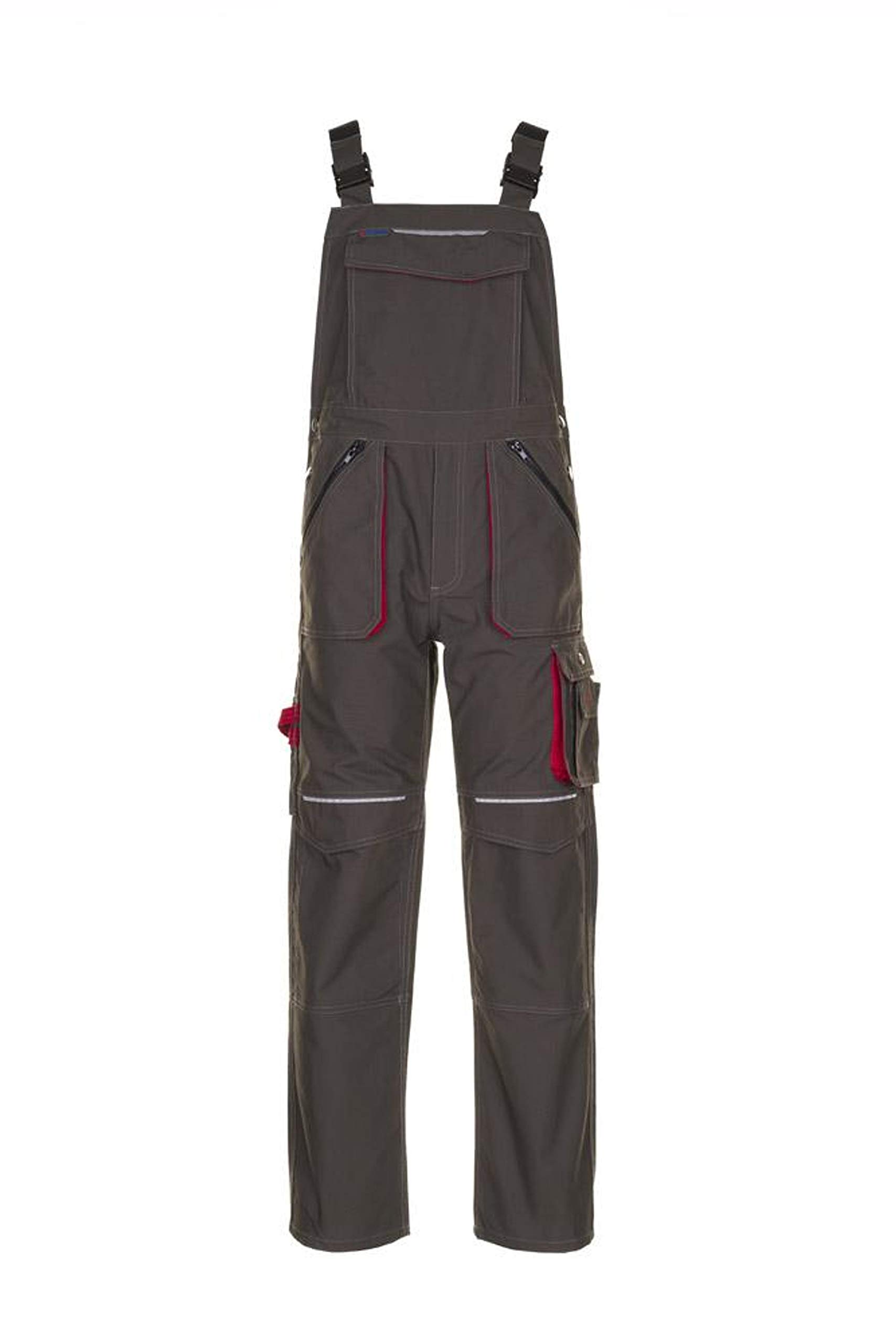 planam-basalt-latzhose-herren-anthrazit-rot-gr-e-42 image 8