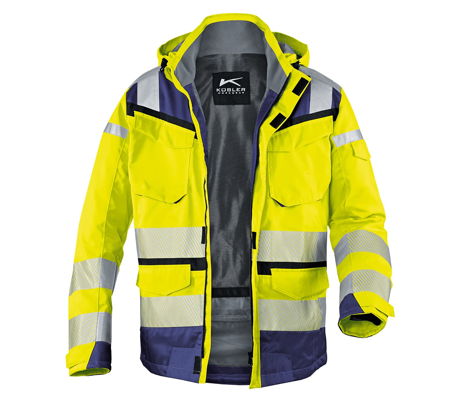 k-bler-activiq-herren-arbeitsjacke-mit-cordura-verst-rkung-und-reflex image 2