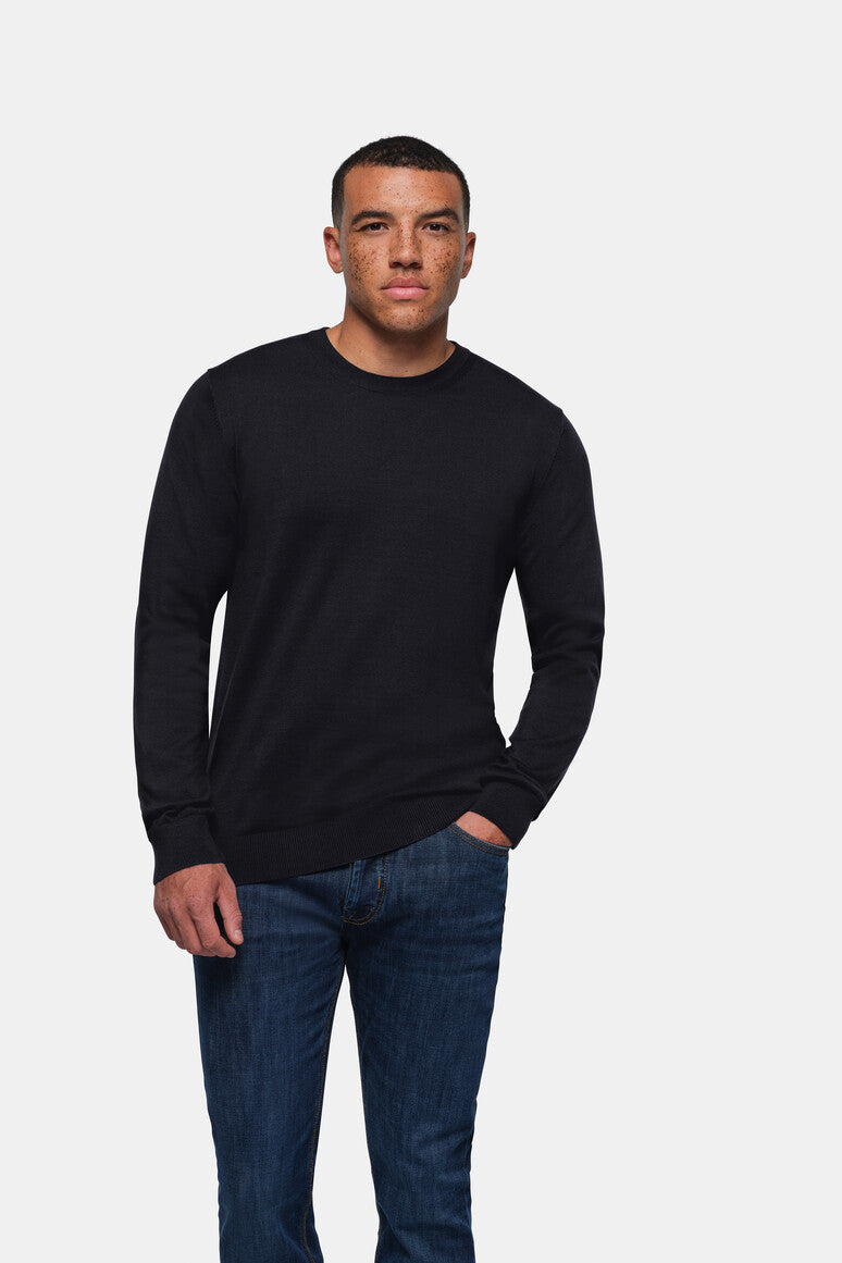 hakro-no-145-pullover-premium-baumwolle-regular-fit-feinstrickpullover image 2