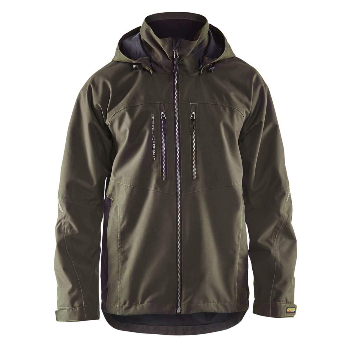 bl-kl-der-4890-leichte-gef-tterte-funktionsjacke-schwarz-gelb-s image 3