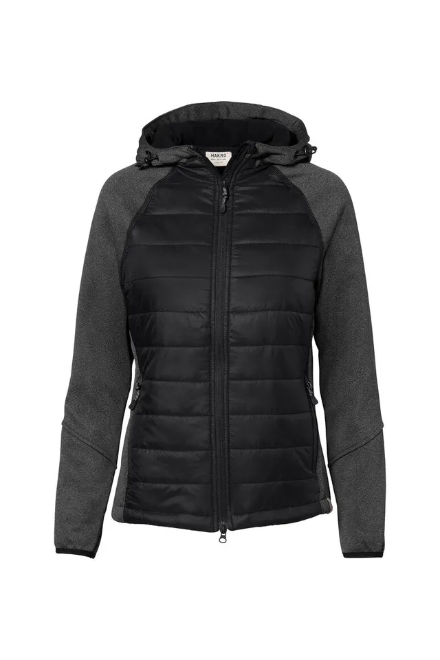 hakro-no-265-damen-kapuzen-hybridjacke-contrast-wasserabweisende-softshell-jacke image 1