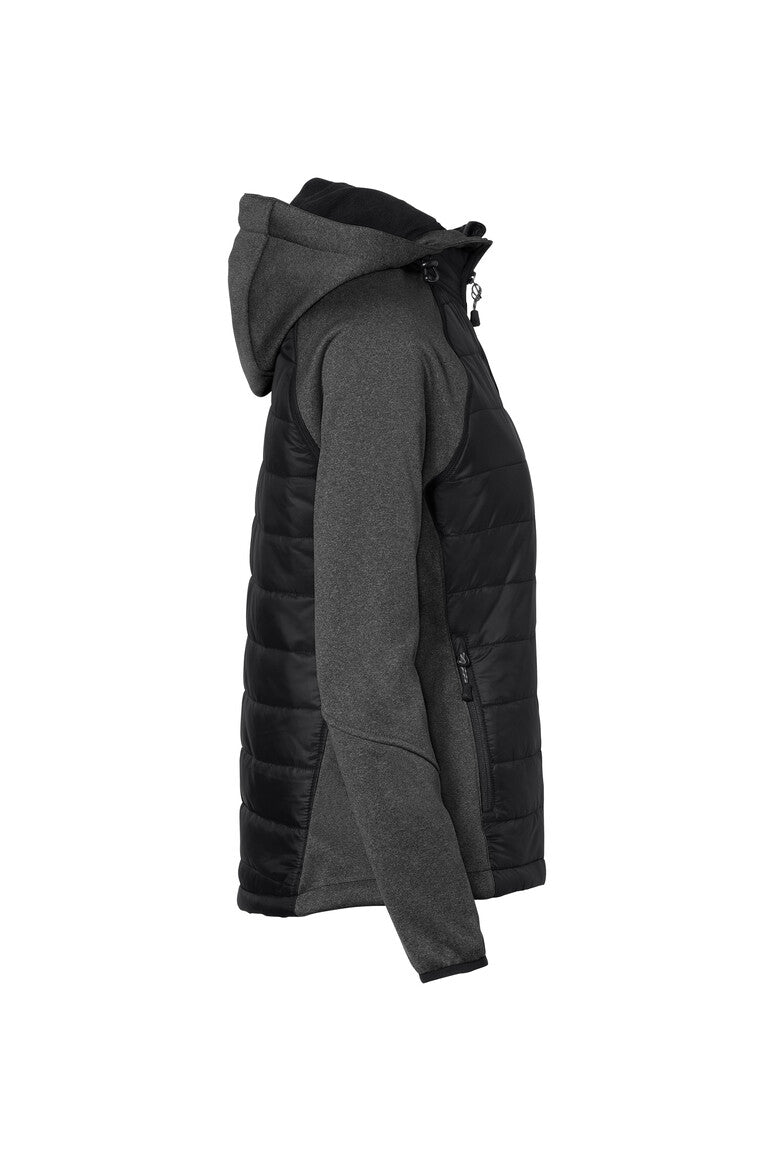 hakro-no-265-damen-kapuzen-hybridjacke-contrast-wasserabweisende-softshell-jacke image 5