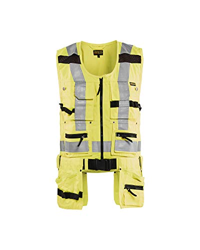 bl-kl-der-3032-high-vis-werkzeugweste-gelb-fluoreszierend-handwerkerweste image 5