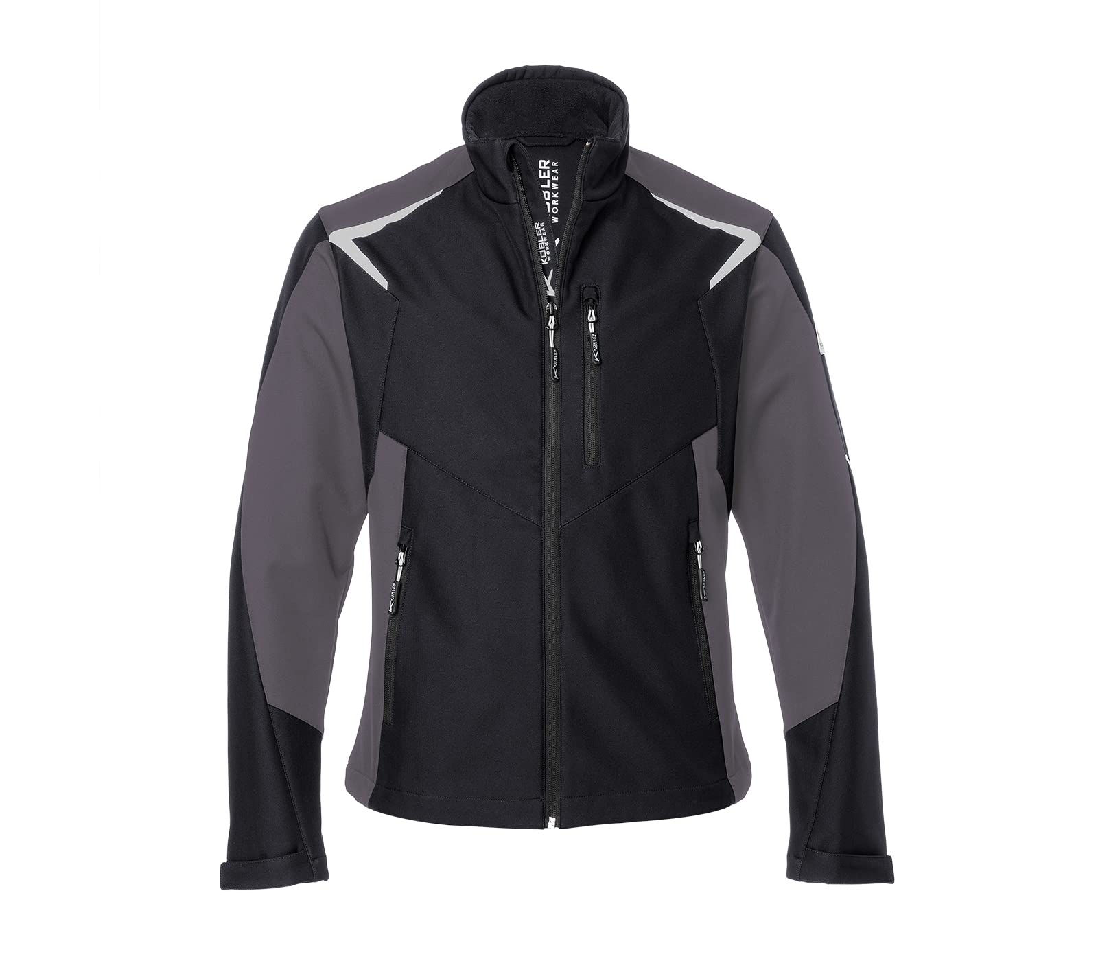 k-bler-bodyforce-ultrashell-jacke-softshell-k-rperbetont-mit-reflex image 7