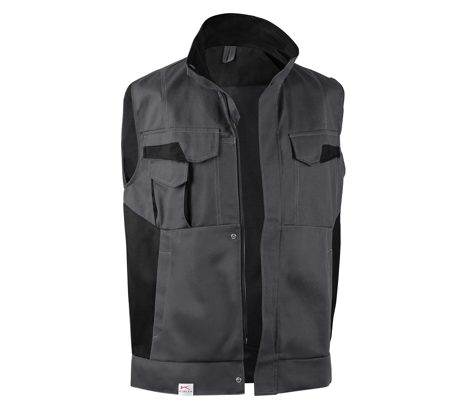 k-bler-image-dress-new-design-arbeitsweste-anthrazit-schwarz-xxl image 1