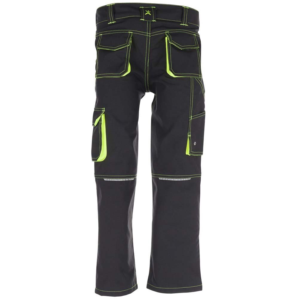 planam-6110-junior-hose-arbeitshose-kinder-anthrazit-gelb-gr-e-86 image 4