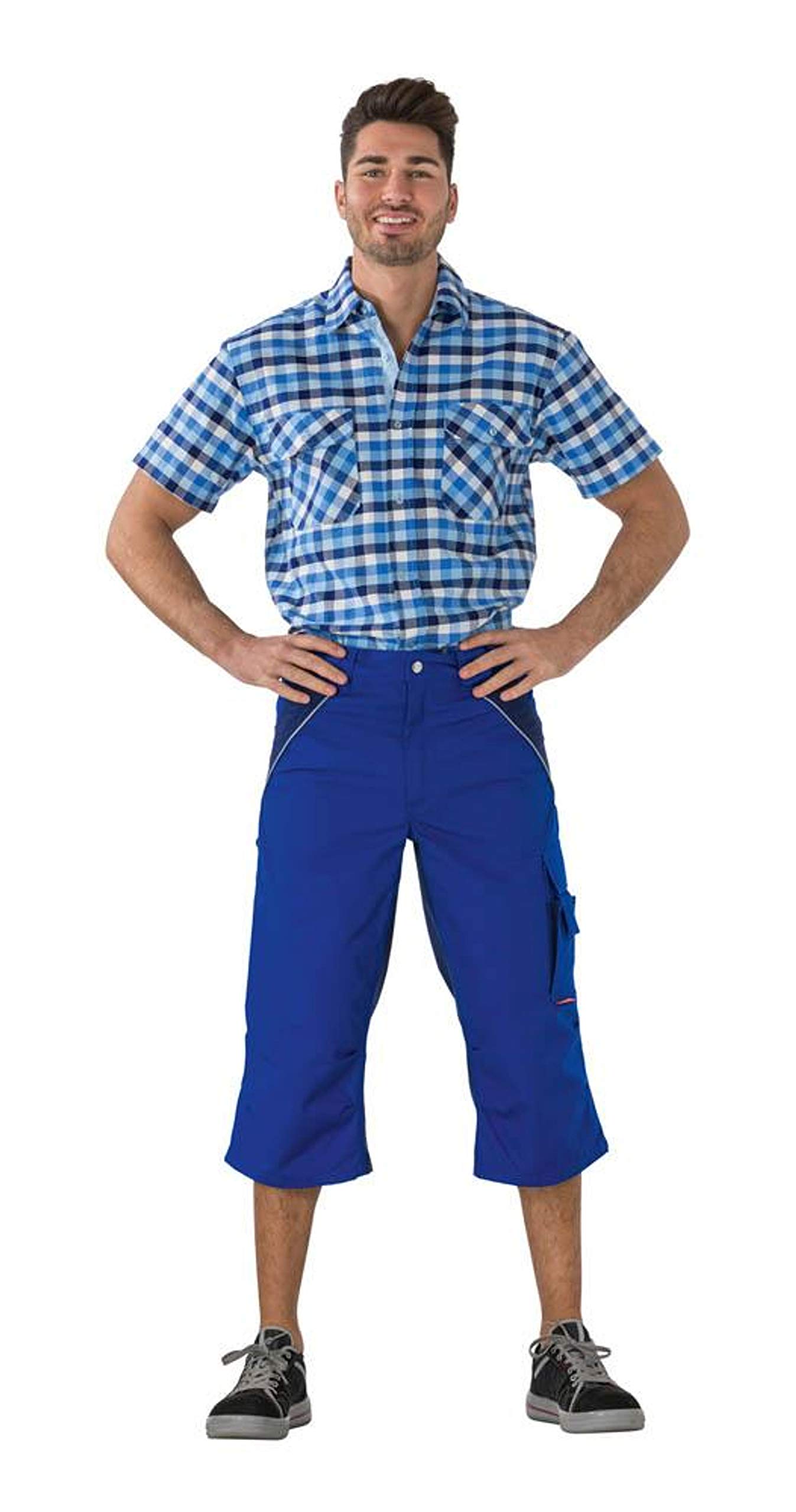 planam-plaline-3-4-hose-unisex-schwarz-zink-gr-e-xxl image 2