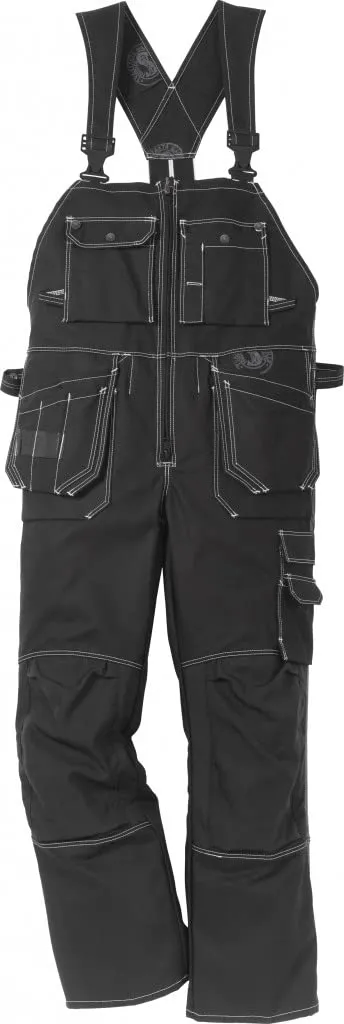 fristads-workwear-100310-herren-latzhose-schwarz-gr-e-d124 image 1