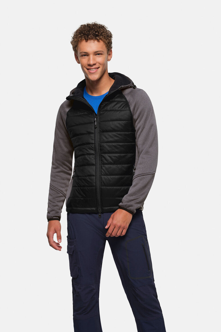 hakro-no-865-kapuzen-hybridjacke-contrast image 2