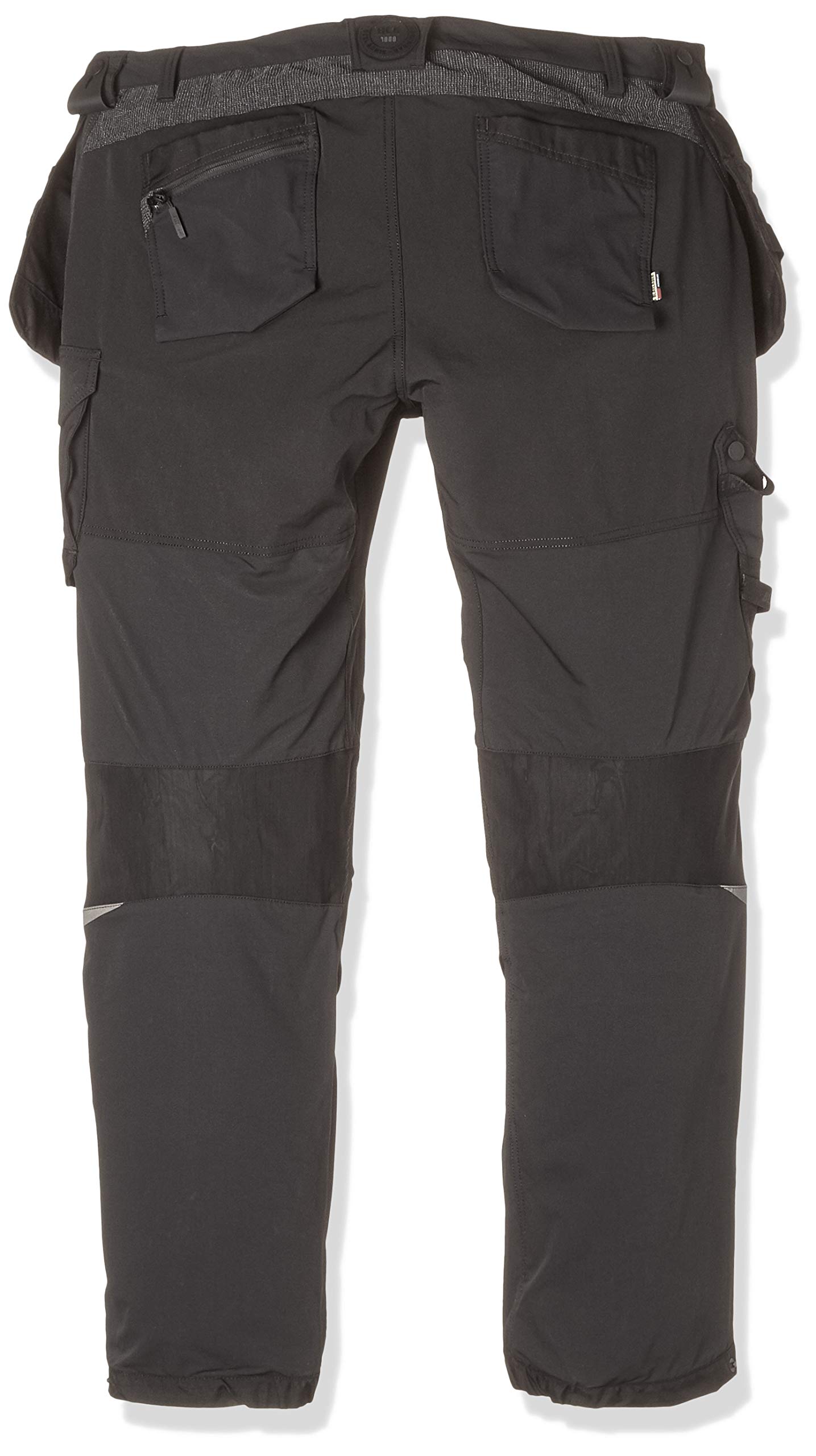 bl-kl-der-4-wege-stretch-handwerker-arbeitshose-schwarz-dunkelgrau-2 image 2