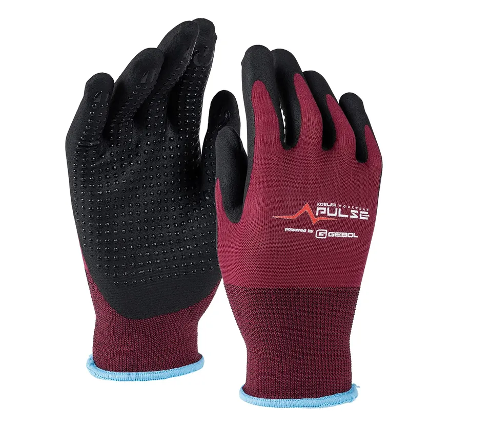 k-bler-pulse-arbeitshandschuhe-damen-multiflex-touch-bordeaux-gr-e-7 image 1