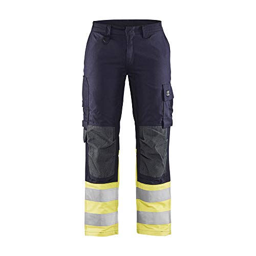 bl-kl-der-7188-damen-multinorm-hose-marineblau image 4