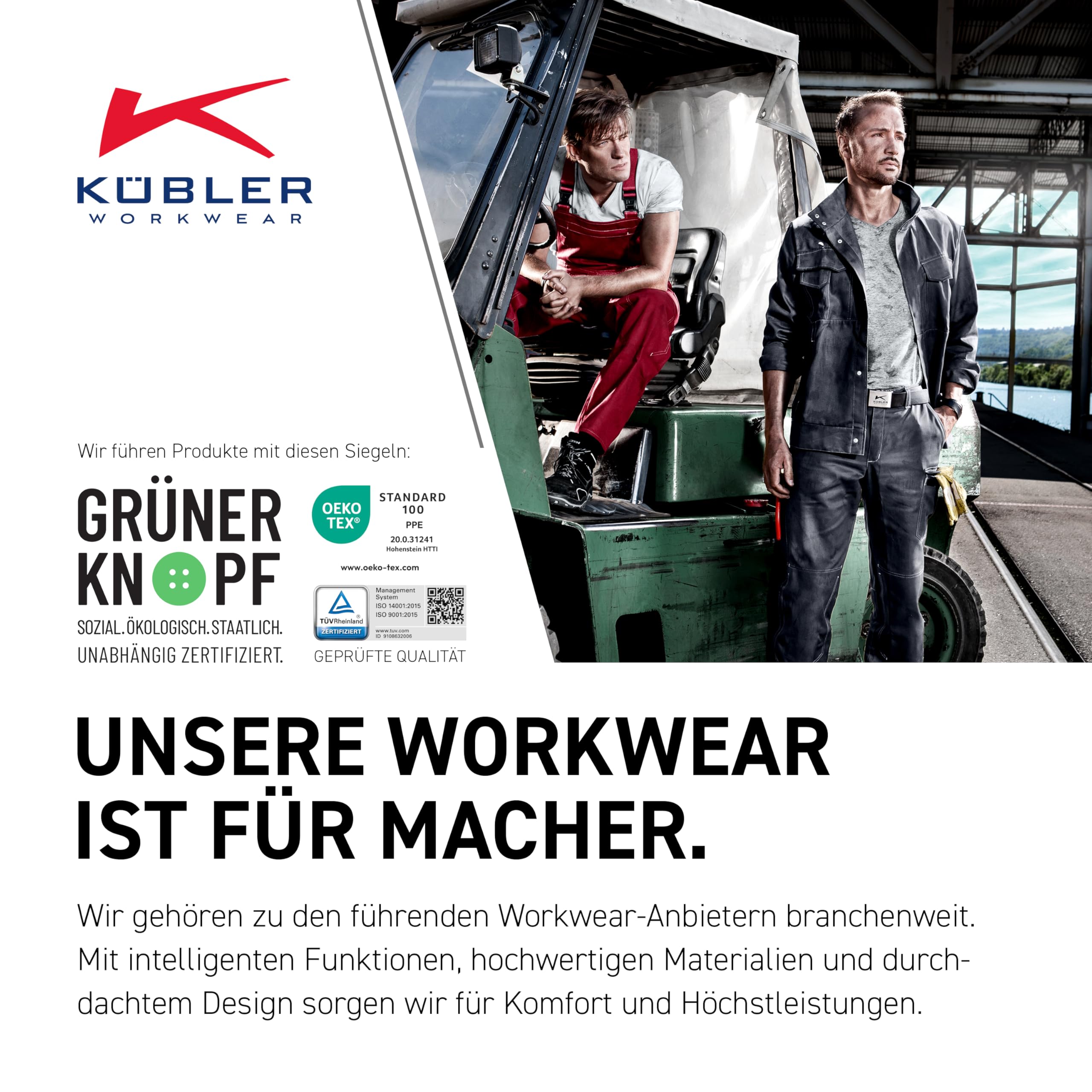 k-bler-organiq-arbeitsjacke-bordeaux-gr-e-102-baumwolle image 2