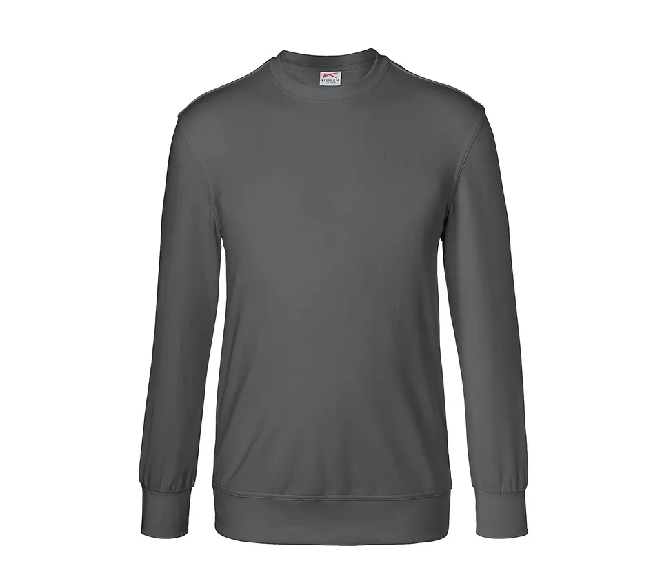 k-bler-shirts-sweatshirt-langarm-anthrazit-melange-4xl image 1