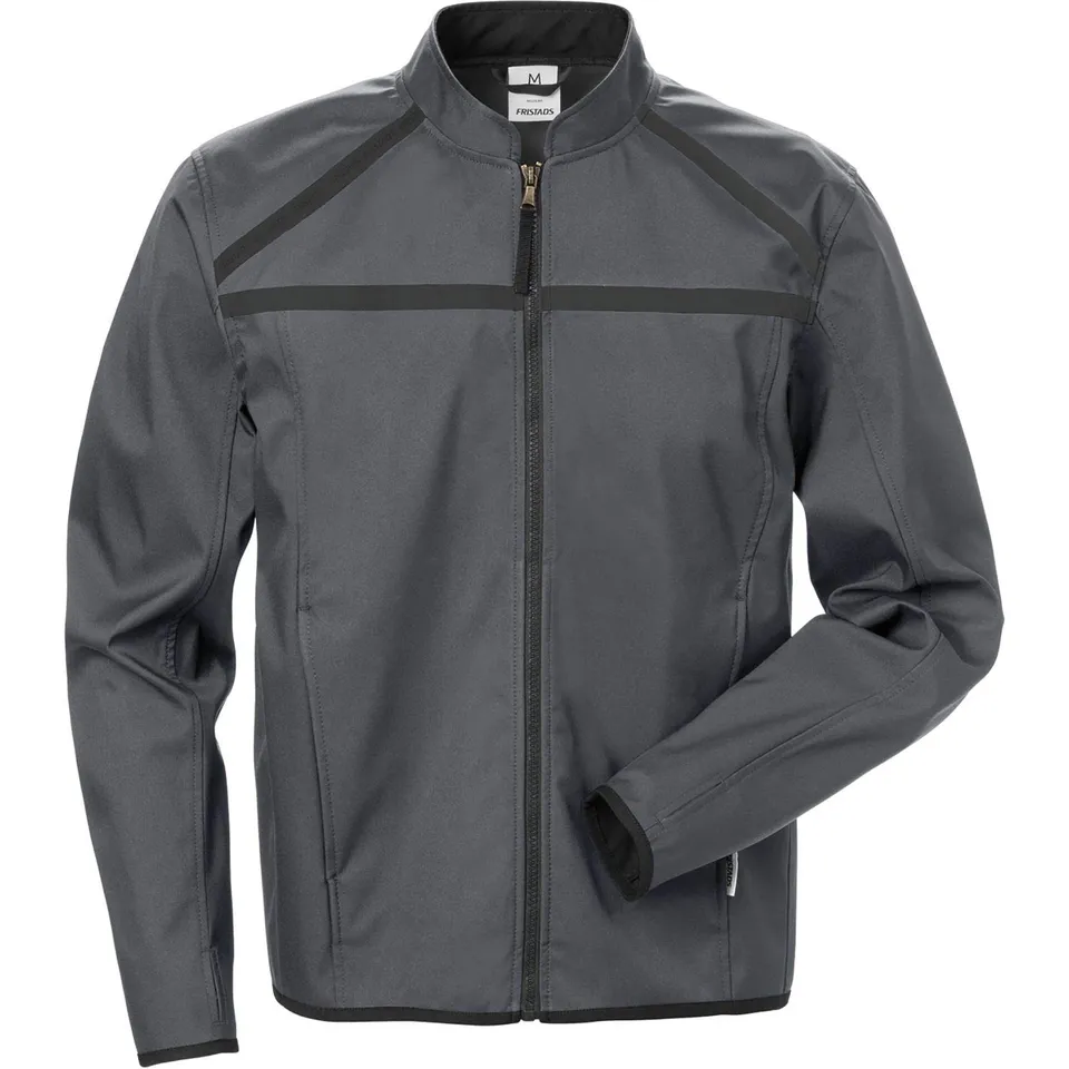 fristads-fusion-softshelljacke-dunkelgrau-gr-e-xl-100-polyester image 1