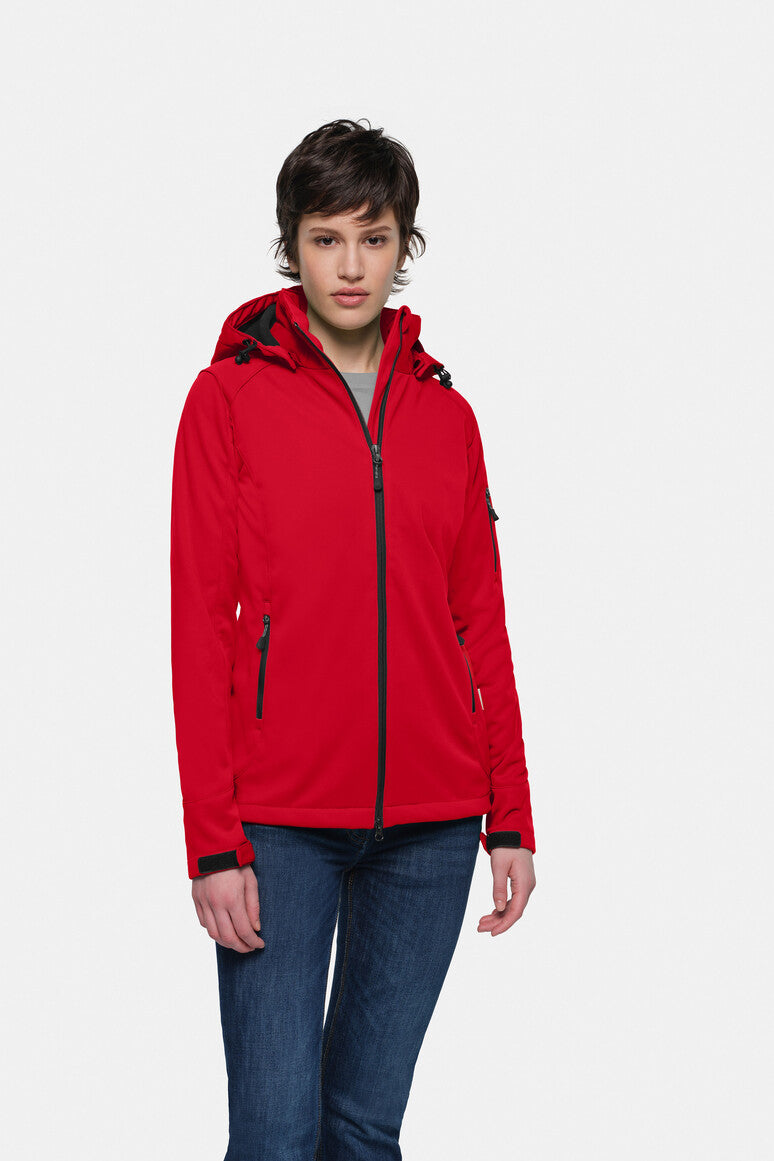 hakro-no-248-damen-softshelljacke-mit-abnehmbarer-kapuze image 2