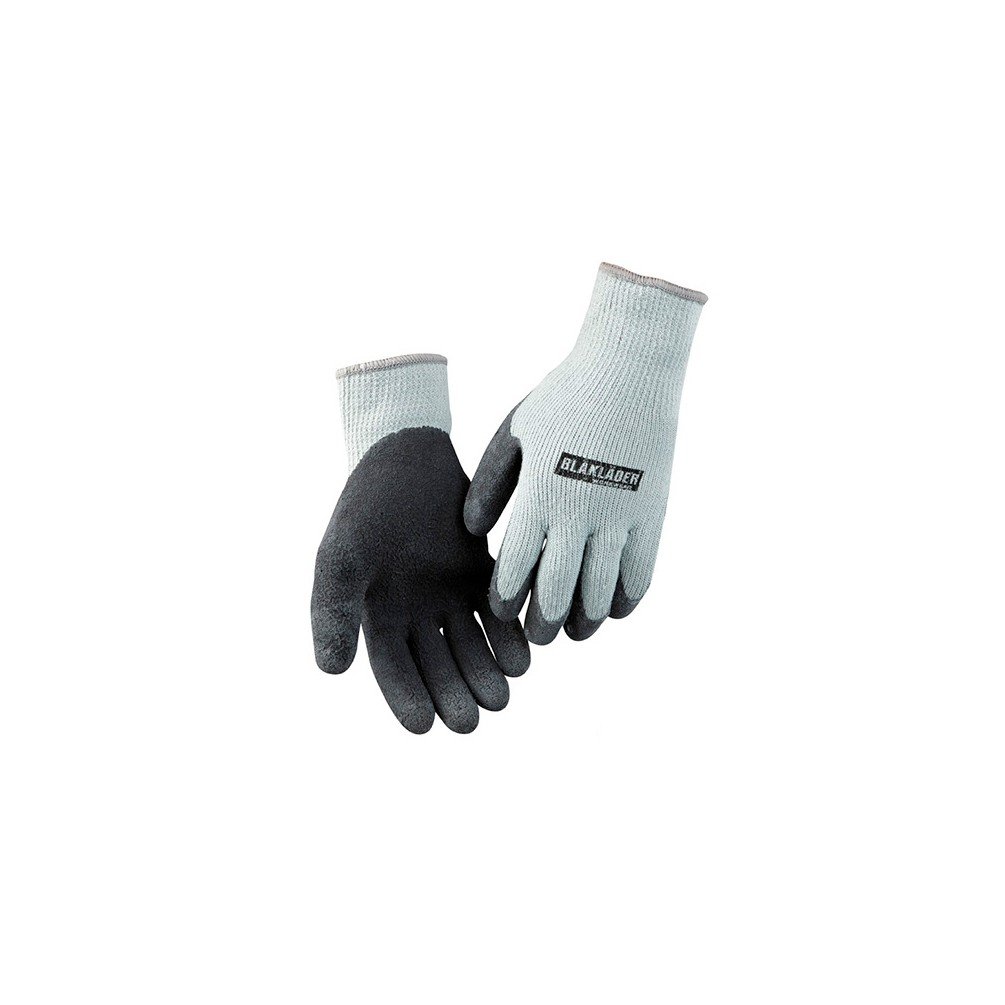 bl-kl-der-2275-latex-handschuh-gr-e-12-grau-schwarz-arbeitshandschuh-6er-pack image 1