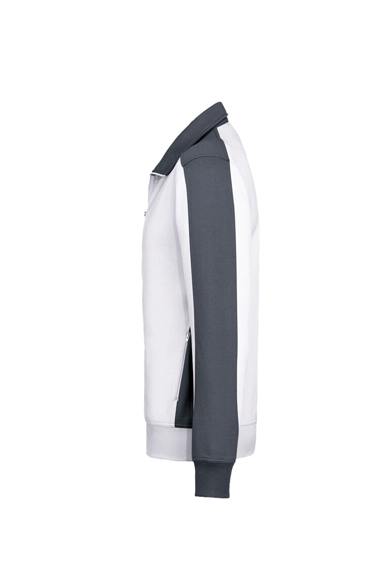 hakro-no-477-sweatjacke-contrast-mikralinar-work-performance-jacke image 4