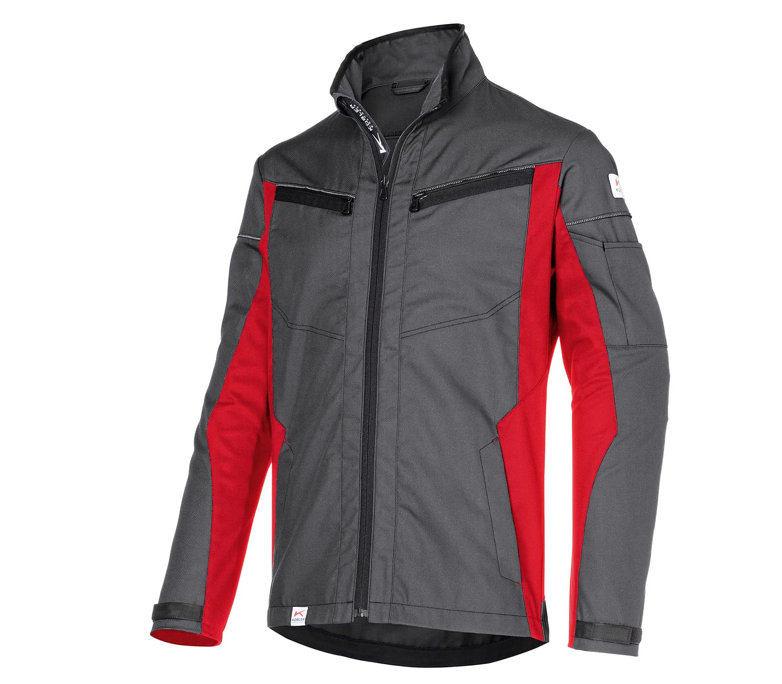 k-bler-activiq-arbeitsjacke-herren-bundjacke-mit-brusttaschen-reflex-elementen image 3