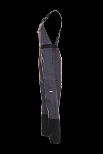 planam-weld-shield-5530-latzhose-grau-schwarz-gr-e-44-flammhemmend-antistatisch image 8