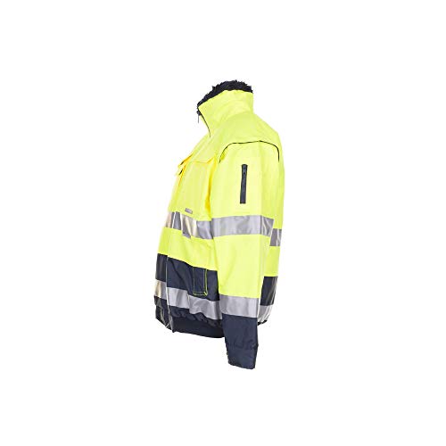 planam-warnschutz-komfortjacke-gelb-marine-gr-e-xxl image 8