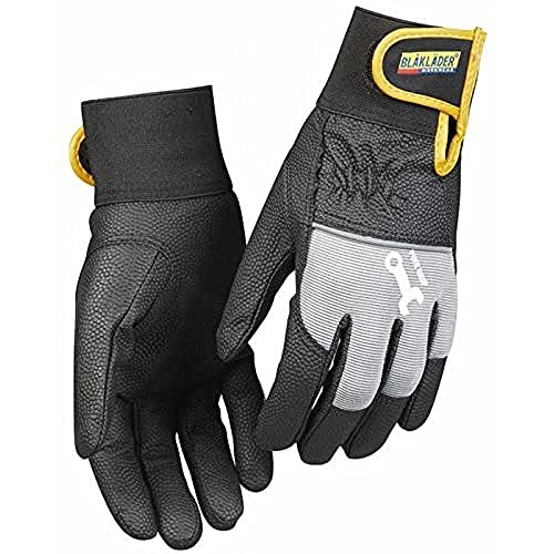 bl-kl-der-2245-arbeitshandschuh-schwarz-grau-gr-e-9-montagehandschuh-pu image 4