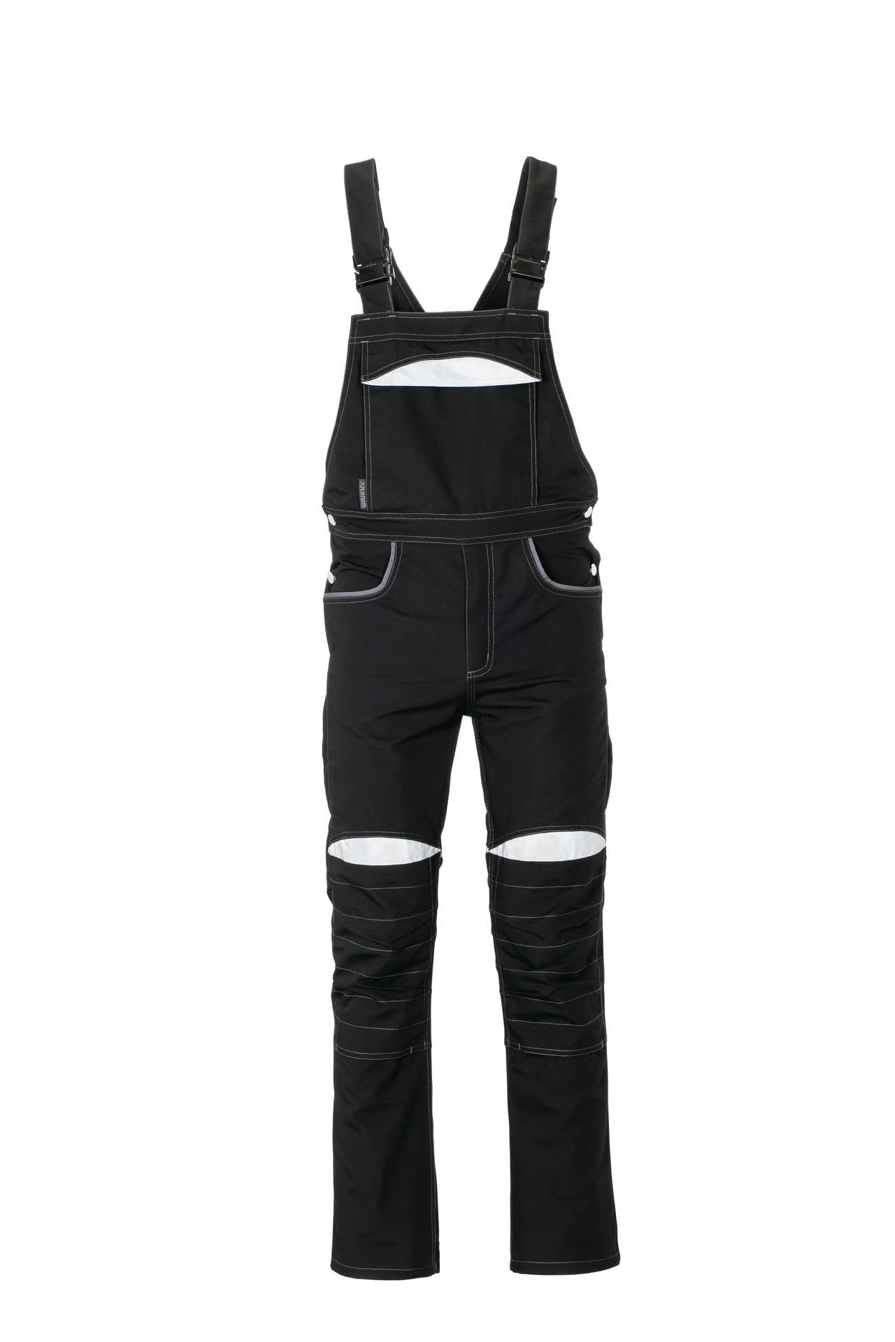 planam-durawork-latzhose-2920052-schwarz-grau-gr-e-52 image 1