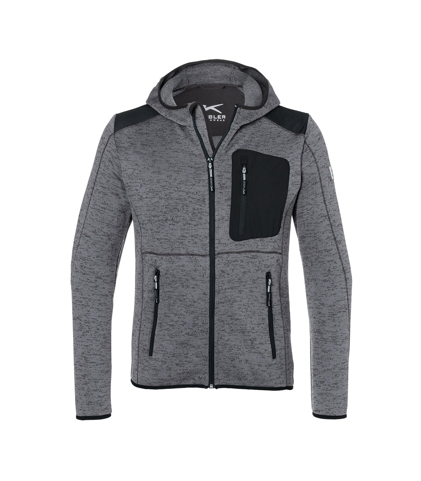 k-bler-activiq-strickjacke-light-meliert-k-rpernah-midlayer-jacke image 1