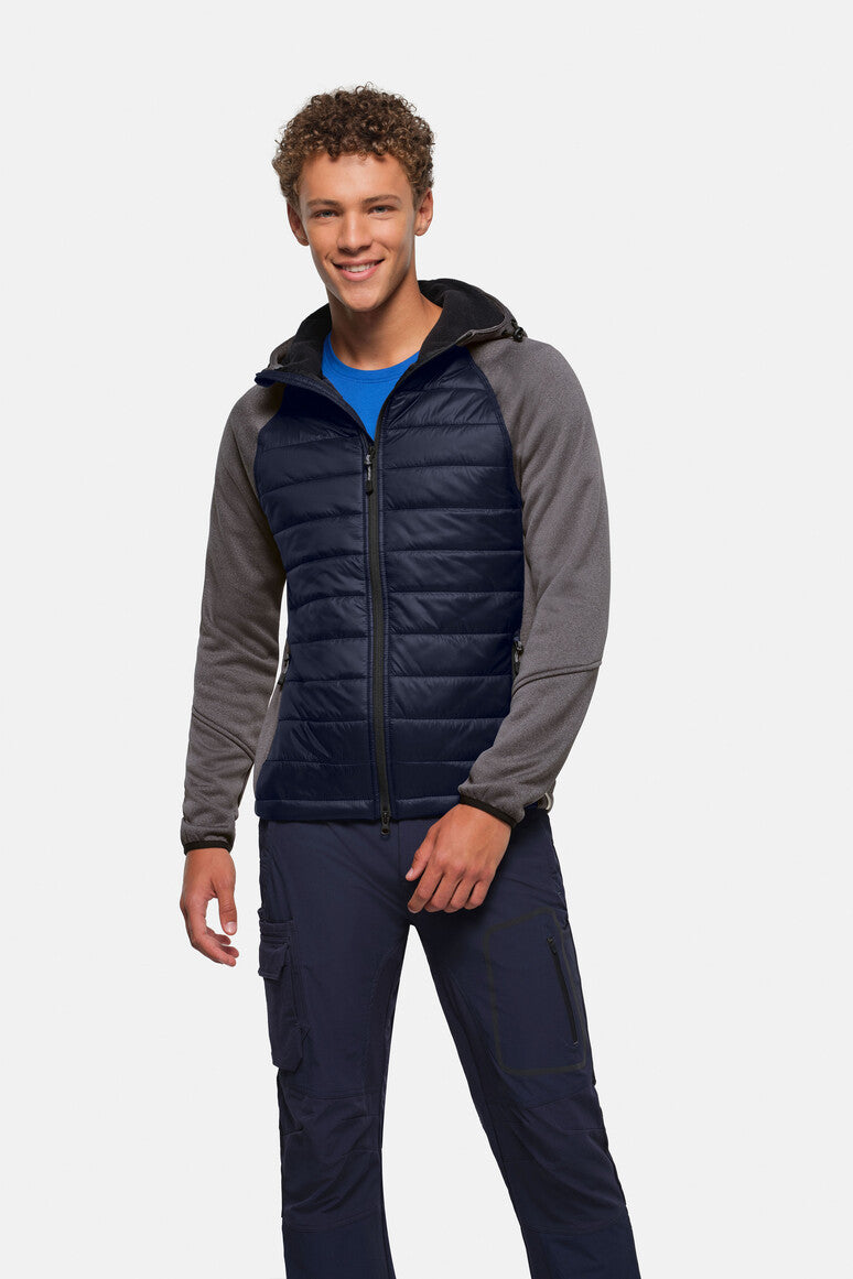 hakro-no-865-kapuzen-hybridjacke-contrast image 7