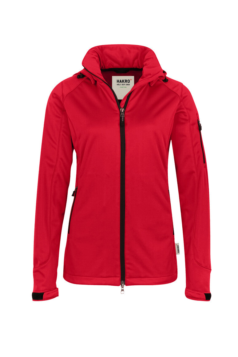 hakro-no-248-damen-softshelljacke-mit-abnehmbarer-kapuze image 3